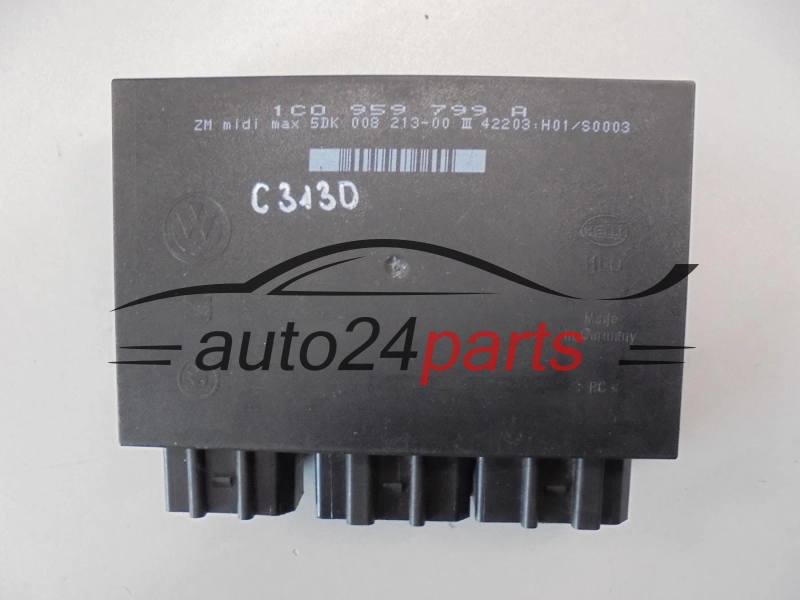 Moduł komfortu Volkswagen Passat Audi Skoda 1C0959799A 5DK00821300