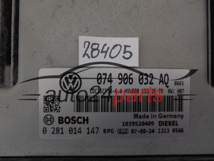 VOLKSWAGEN CRAFTER 0281014147 074906032AQ
