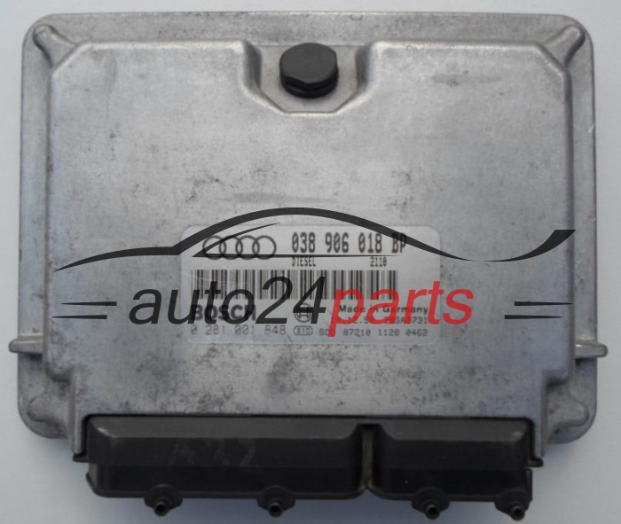 ECU CENTRALITA DE MOTOR  AUDI A3 BOSCH 0 281 001 848, 038 906 018 BP