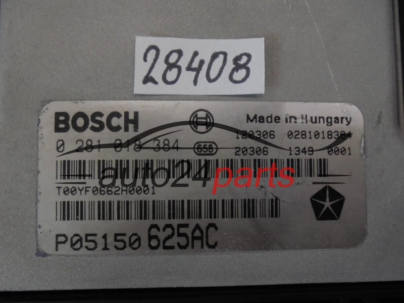 JEEP GRAND CHEROKEE 0281018384 P05150625AC