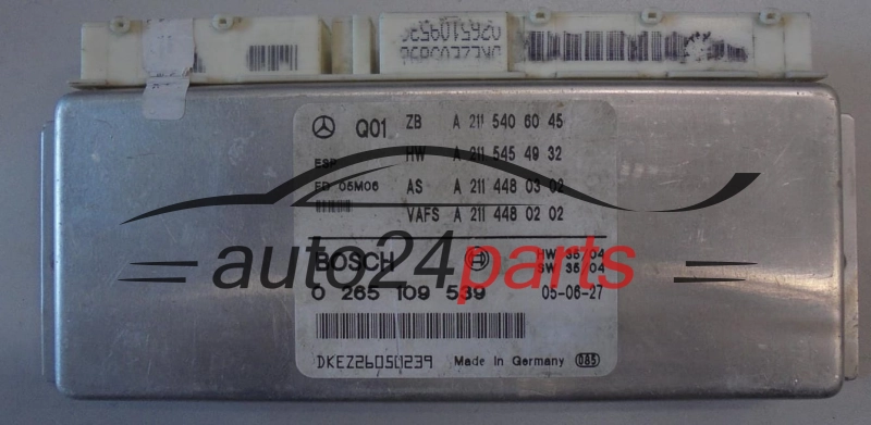 ABS ESP MERCEDES 0265109539 A2115406045 A2115454932 A2114480302 A2114480202