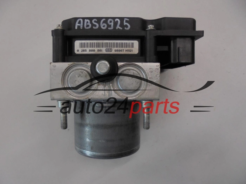 ABS POMPA I STEROWNIK PEUGEOT BOSCH 0 265 232 398, 0265232398, 9660107180, 0265800861