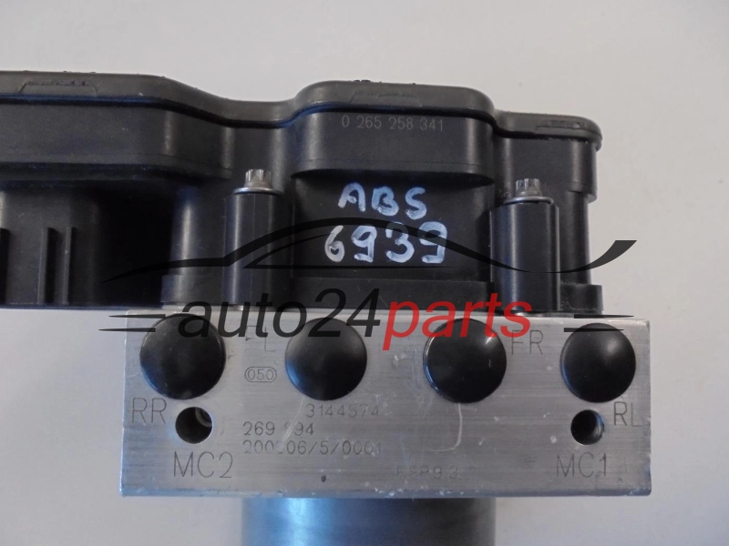 POMPA ABS I STEROWNIK VOLVO 0265258341 31445741 0265956554