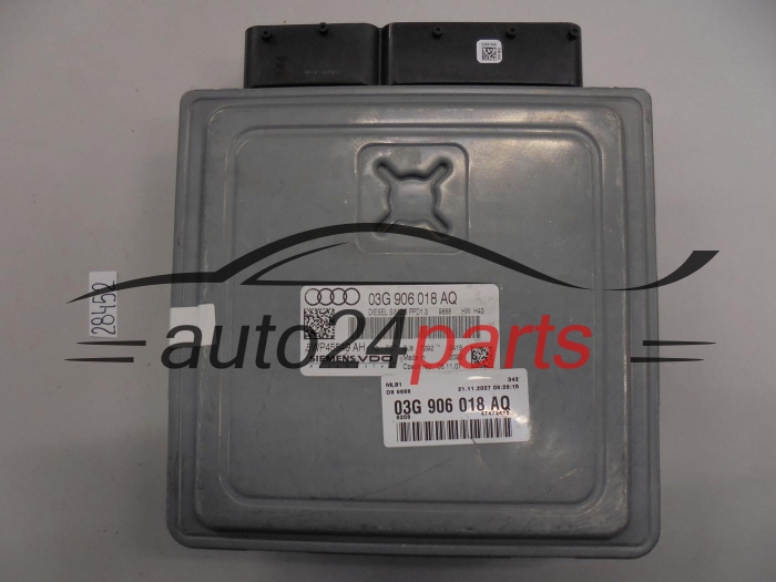 KOMPUTER STEROWNIK SILNIKA AUDI 5WP45549AH 03G906018AQ SIMOS PPD1.3