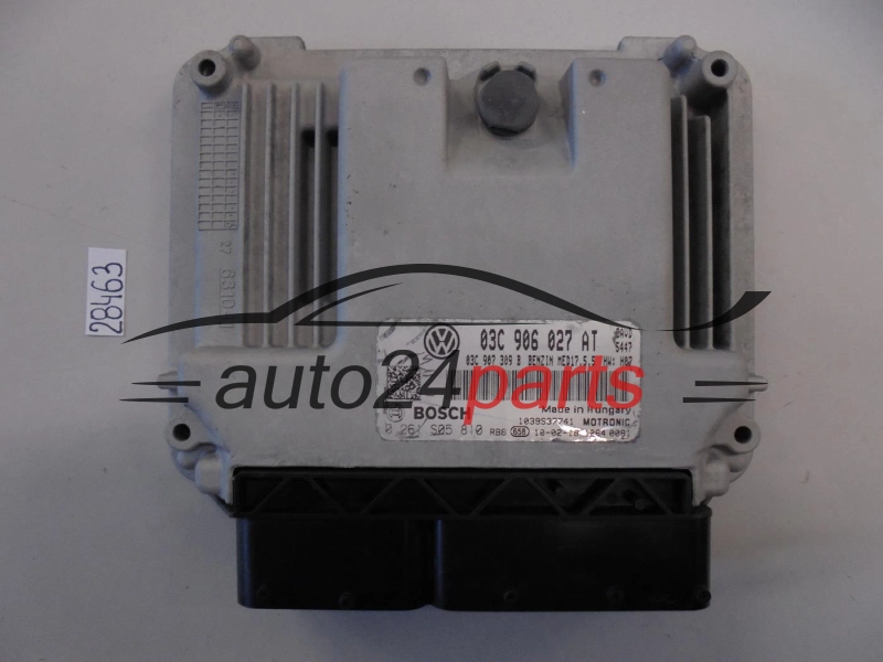 Μονάδα Ελέγχου Κινητήρα VOLKSWAGEN 03C906027AT 03C907309B MED17.5.5 0261S05810