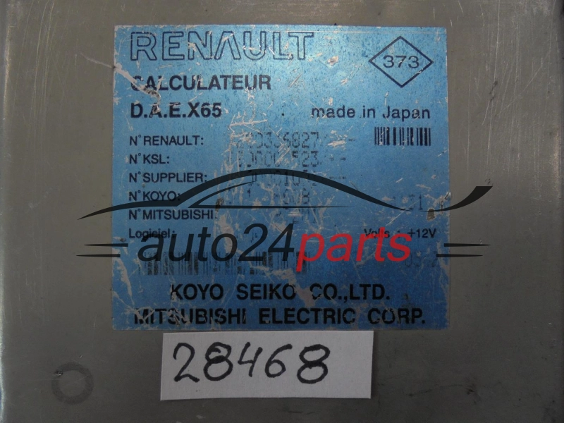 STEROWNIK MODUL WSPOMAGANIA RENAULT 8200336827