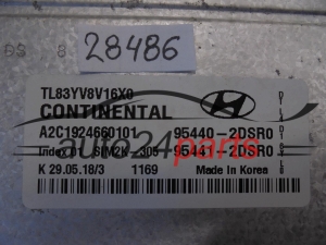 Ecu Caja de cambios automática   HYUNDAI A2C1924660101 95440-2DSR0 954402DSR0 SIM2K-305