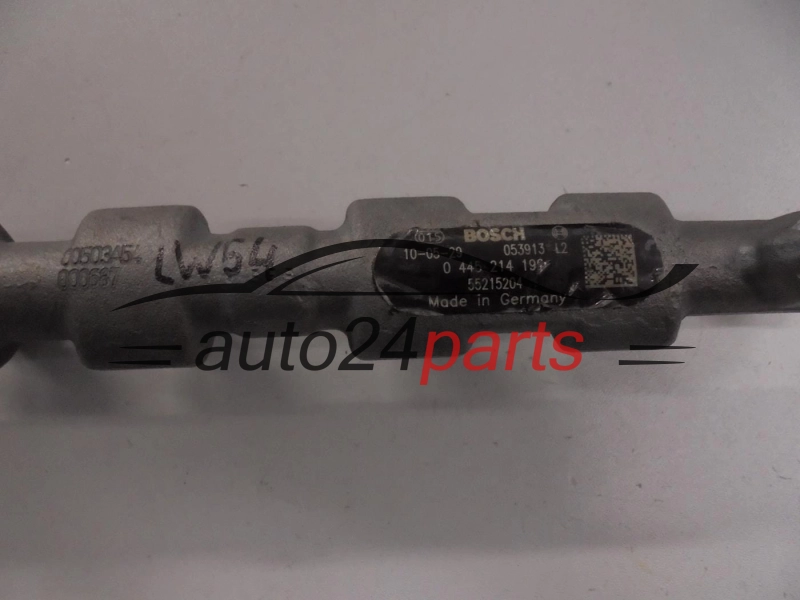 LISTWA WTRYSKOWA DIESEL OPEL FIAT 1.9 CDTI 55215204 0445214190