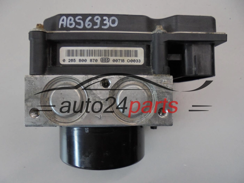 VOLKSWAGEN SKODA 0265237025 6R0614117K 0265800870