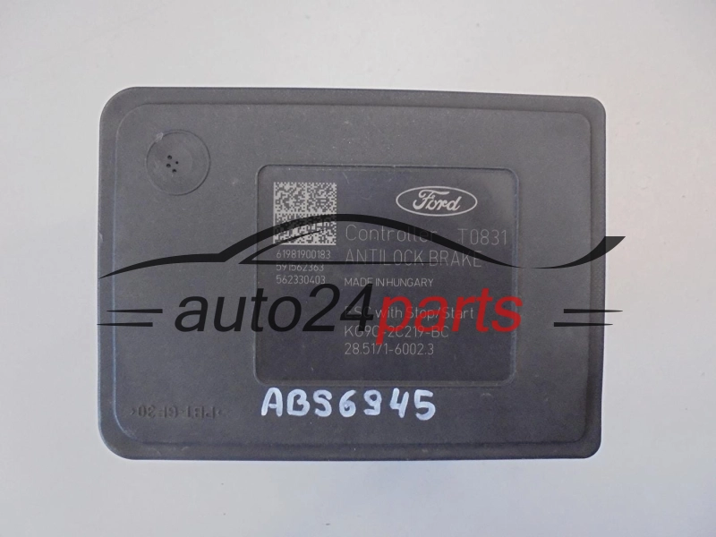 POMPA ABS I STEROWNIK FORD KG9C-2B373-BC KG9C2B373BC KG9C-2C219-BC KG9C2C219BC