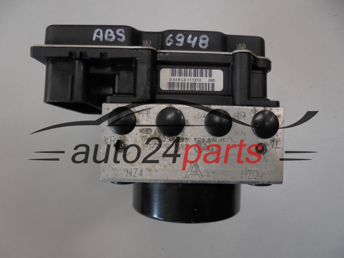 Pompa ABS i sterownik Volkswagen Skoda 6R0614117K 6R0907379S