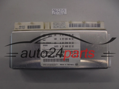 ABS STEROWNIK ESP MERCEDES 0265109539 A2115406045 A2115454932 A2114480302 A2114480202