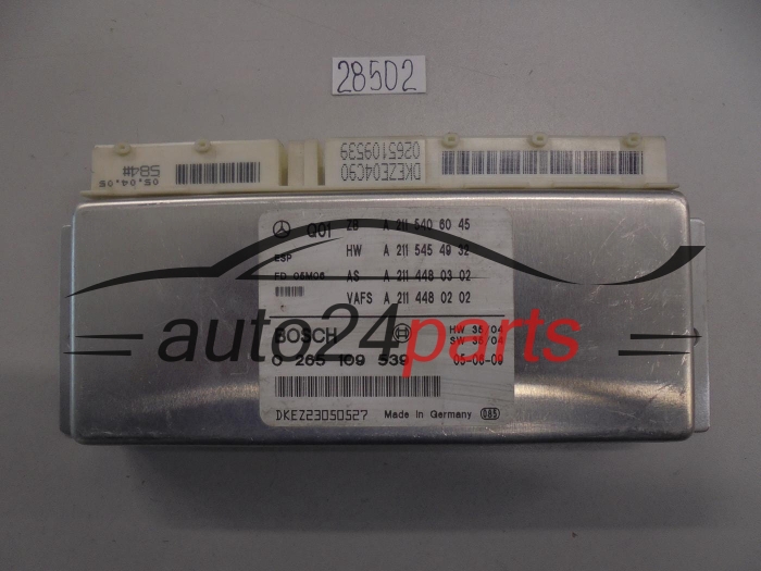 Sterownik ABS ESP Mercedes 0265109539 A2115406045