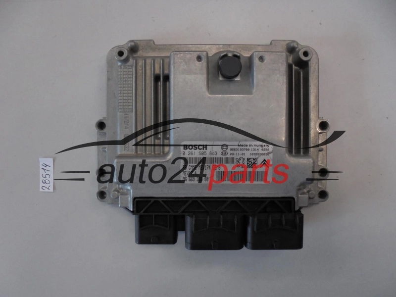 KOMPUTER STEROWNIK SILNIKA CITROEN PEUGEOT 0261S05863 9666938880