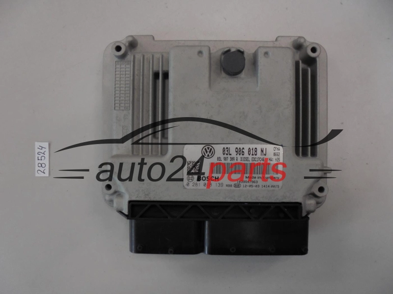 Sterownik silnika Volkswagen 0281018139 03L906018NJ