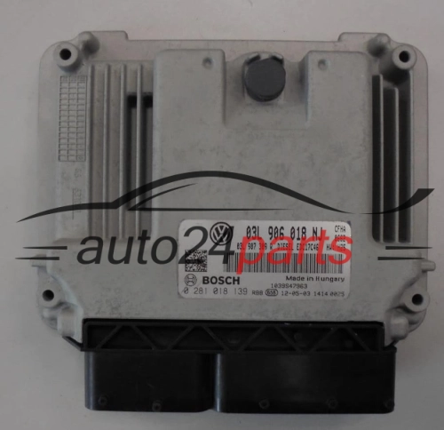 VOLKSWAGEN BOSCH 0 281 018 139, 0281018139, 03L 906 018 NJ, 03L906018NJ, EDC17C46