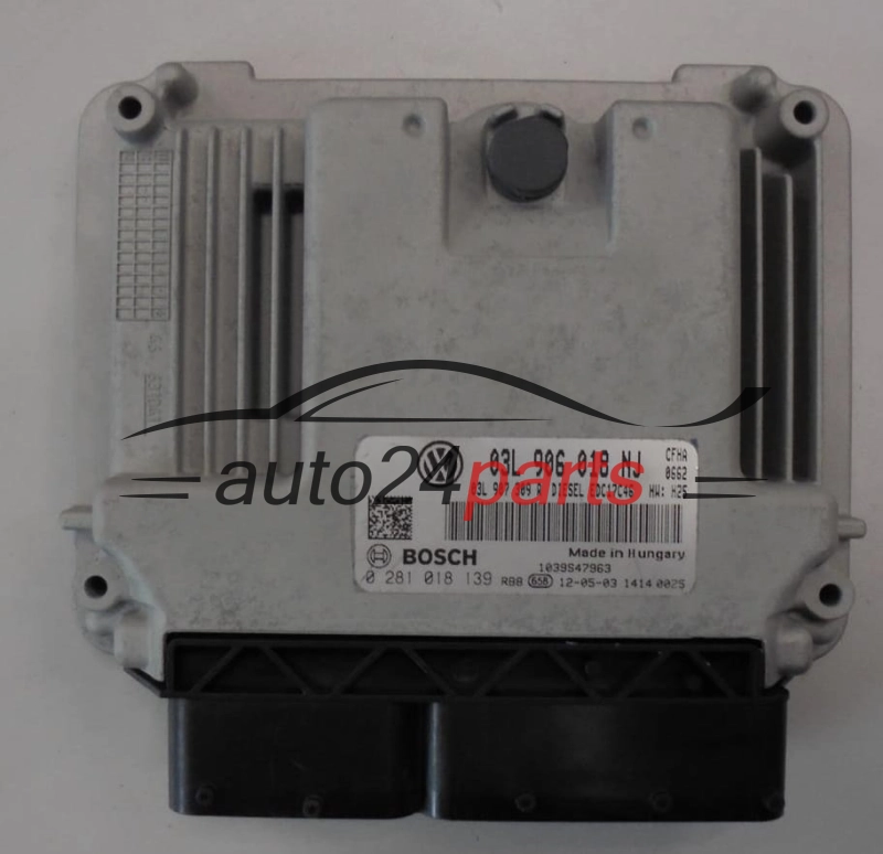 VOLKSWAGEN BOSCH 0 281 018 139, 0281018139, 03L 906 018 NJ, 03L906018NJ, EDC17C46