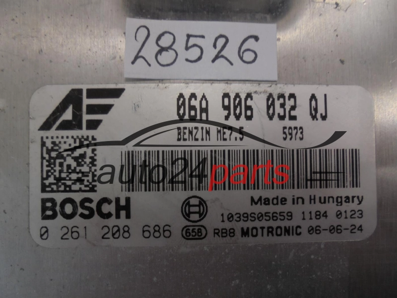 Centralina motore VOLKSWAGEN SEAT 0261208686 06A906032QJ
