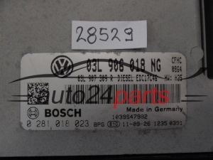 Calculateur Moteur VOLKSWAGEN 0281018023 03L906018NG EDC17C46