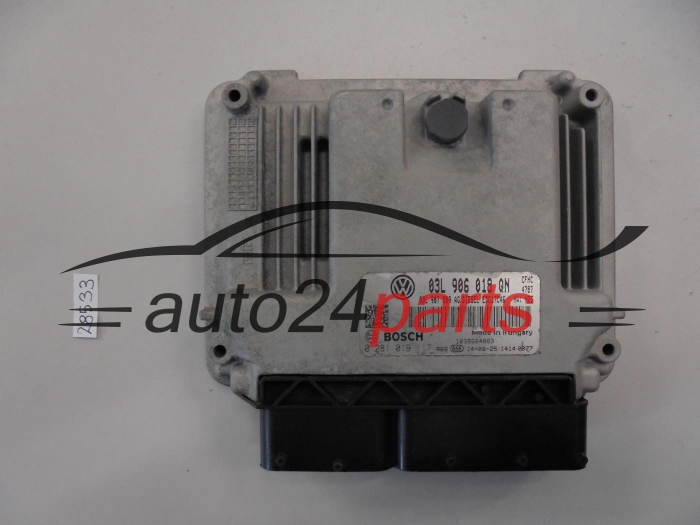 KOMPUTER STEROWNIK SILNIKA SKODA 0281019117 03L906018QN EDC17C46