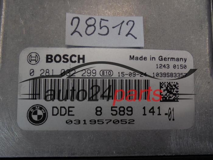 BMW 0281032299 DDE 8589141 DDE8589141