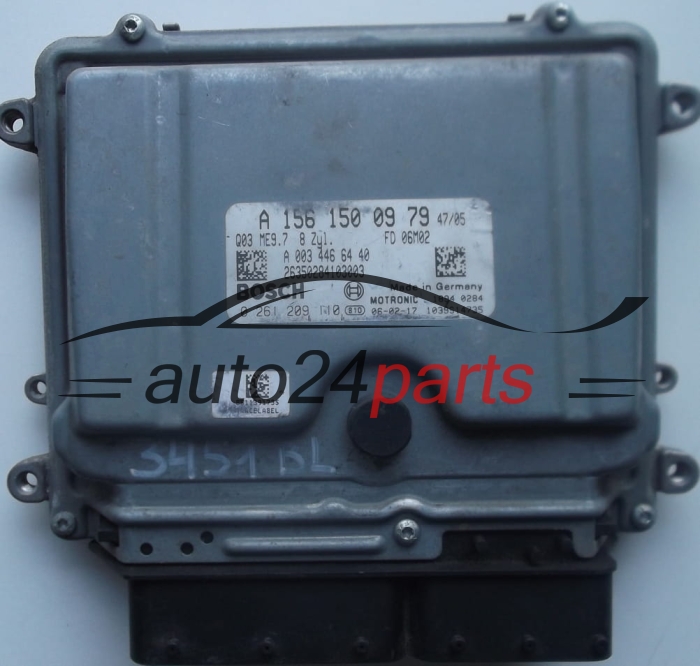 calculateur moteur pour mercedes w164 6.3 amg