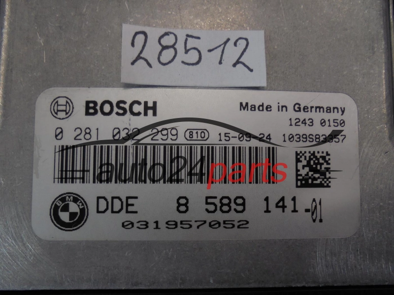 BMW 0281032299 DDE 8589141 DDE8589141