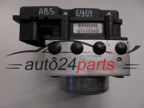 ABS POMPA I STEROWNIK FIAT PANDA BOSCH 0 265 232 021, 0265232021, 51799595, 0 265 800 673, 0265800673