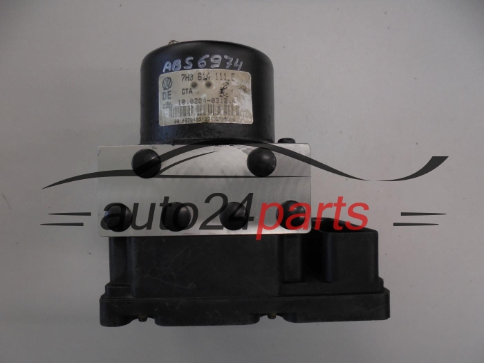 Pompa ABS i sterownik Volkswagen Transporter 7H0614111E 7H0907379E