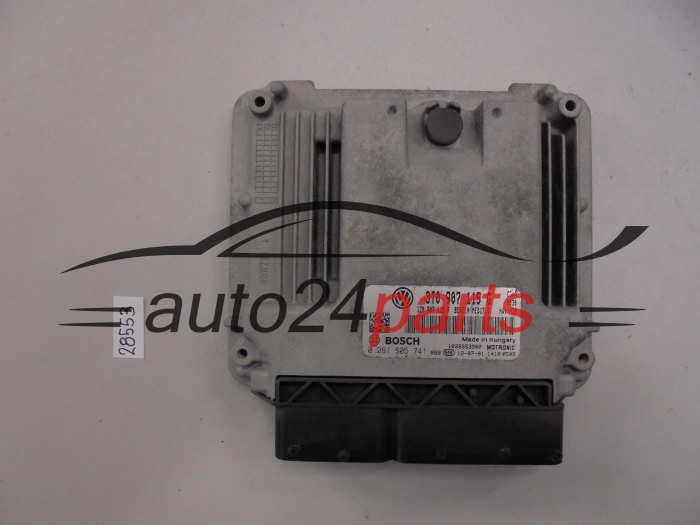 ECU Engine Controller SKODA SUPERB 1.8 T BOSCH 0261S05741 3T0907115G