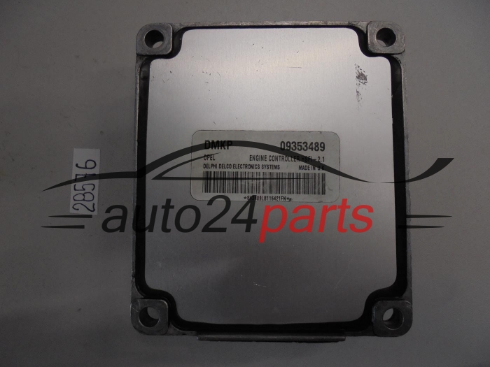 KOMPUTER STEROWNIK SILNIKA OPEL ASTRA ZAFIRA DELPHI DELCO 09353489 DMKP, 09353489DMKP, HSFI-2.1