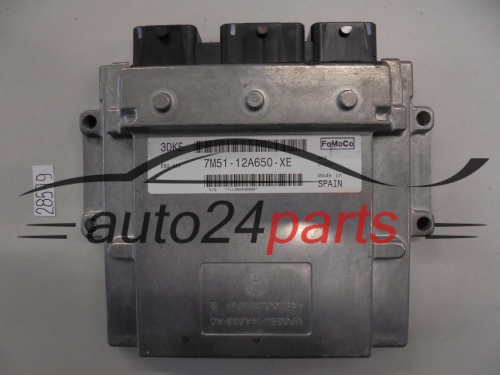 KOMPUTER STEROWNIK SILNIKA FORD 7M51-12A650-XE, 7M5112A650XE