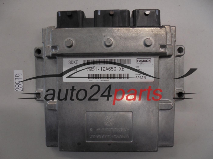 KOMPUTER STEROWNIK SILNIKA FORD 7M51-12A650-XE, 7M5112A650XE