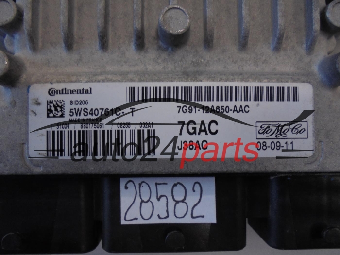 KOMPUTER STEROWNIK SILNIKA FORD 7G9112A650AAC 5WS40761CT