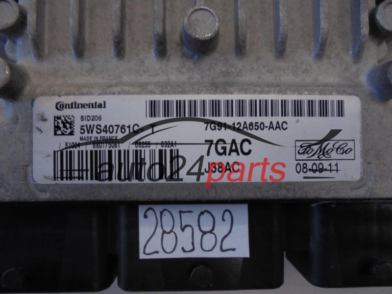 KOMPUTER STEROWNIK SILNIKA FORD 7G9112A650AAC 5WS40761CT