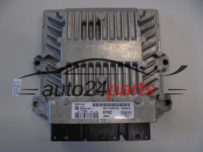 KOMPUTER STEROWNIK SILNIKA FORD 8M51-12A650-ANC 8M5112A650ANC 5WS40736C-T