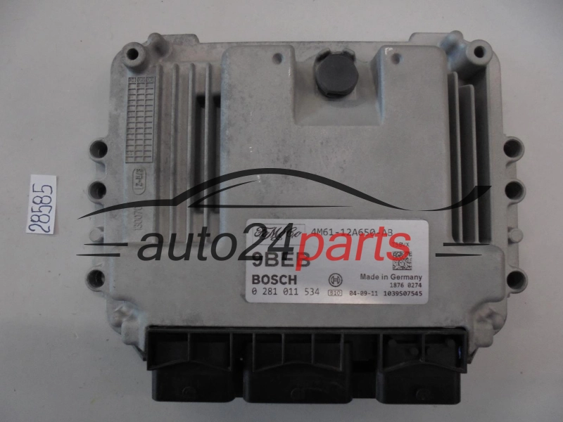 Sterownik silnika Mazda 1.6 TDC 0281011534 3M6112A650AB