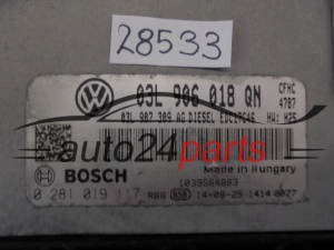 SKODA 0281019117 03L906018QN EDC17C46