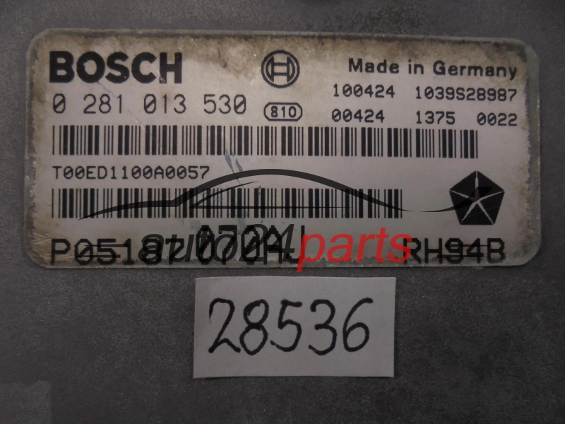 JEEP CHRYSLER 0281013530 P05187070AJ