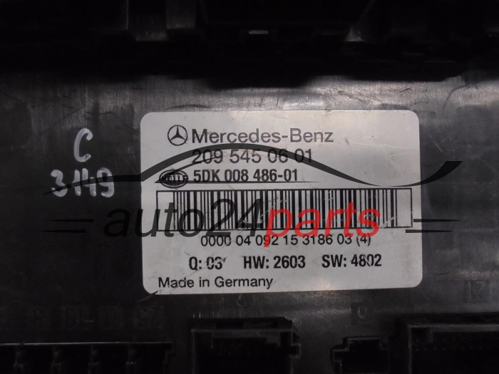 MERCEDES BENZ 2095450601 5DK008486-01