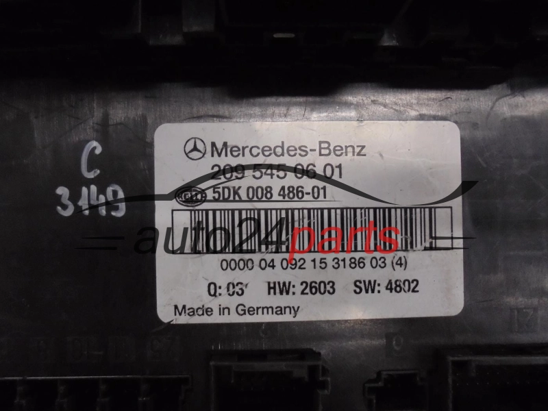 MERCEDES BENZ 2095450601 5DK008486-01