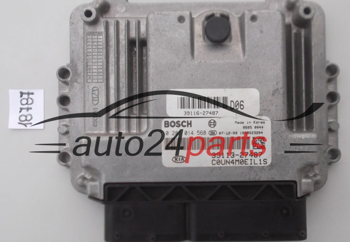 Sterownik silnika KIA CARENS 2.0 CRDI BOSCH 0281014568 3911327487 - 18787