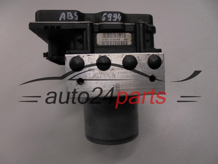 POMPA ABS I STEROWNIK NISSAN 0265230217 47660EY16A 0265950929