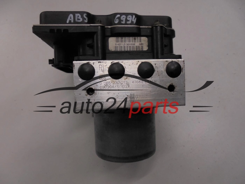 POMPA ABS I STEROWNIK NISSAN 0265230217 47660EY16A 0265950929