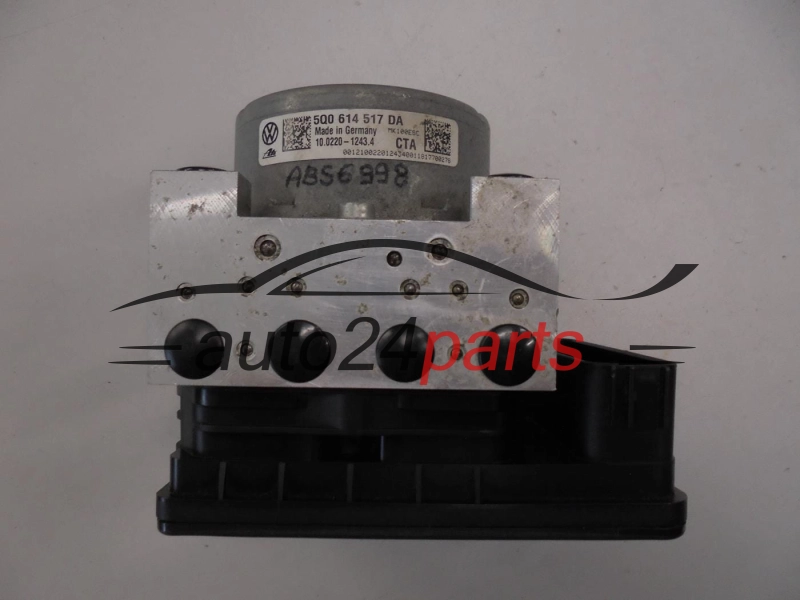ABS POMPA I STEROWNIK VOLKSWAGEN SKODA 5Q0614517DA 10.0220-1243.4 10022012434 28.5158-7651.3 28515876513