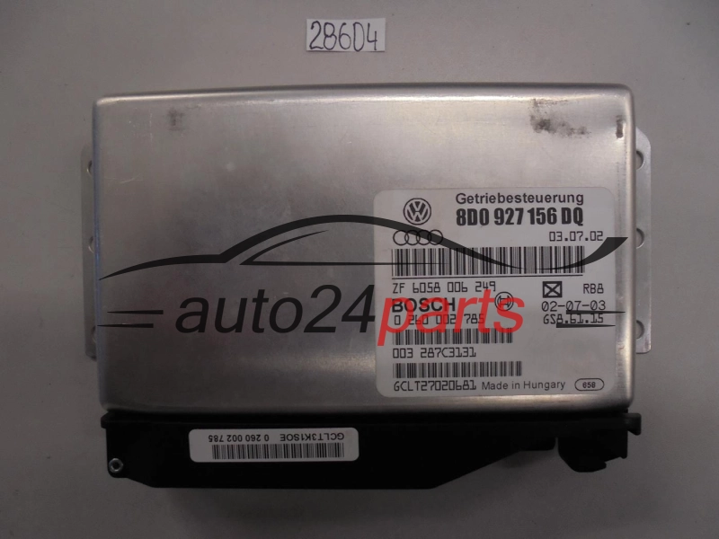 Sterownik skrzyni automatycznej Audi Volkswagen Bosch 0260002785 8D0927156DQ