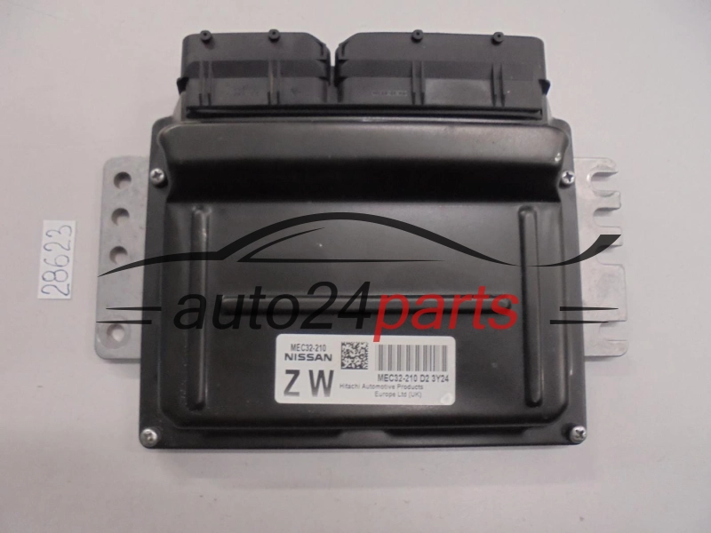 KOMPUTER STEROWNIK SILNIKA NISSAN ALMERA 1.5 MEC32-210 ZW, MEC32210 MEC32210ZW