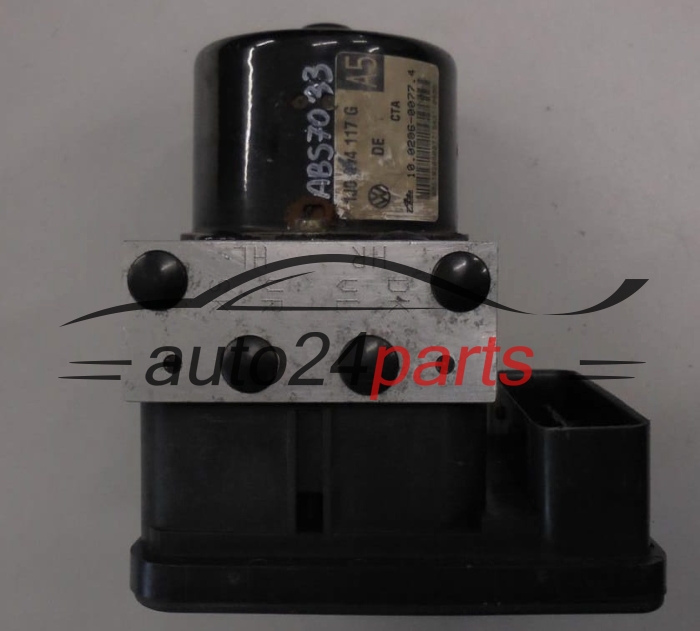 Pompe ABS et calculateur AUDI VOLKSWAGEN SEAT SKODA 1J0 614 117 G, 1J0614117G, ATE 10.0206-0077.4, 10020600774, 1C0 907 379 L, 1C0907379L, 10.0960-0334.3, 10096003343