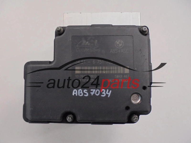 Αντλία αβς BMW 34.51-6 751 767, 34516751767, ATE 10.0204-0254.4, 10020402544, 34.51-6 751 768, 34516751768, 10.0948-0802.3, 10094808023, 5WK8467
