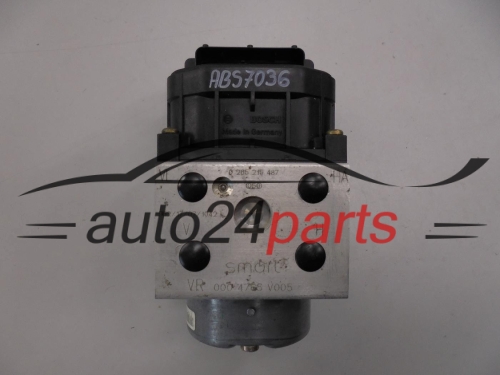 ABS POMPA I STEROWNIK SMART BOSCH 0 265 215 487, 0265215487, 0004765V005, 0273004235